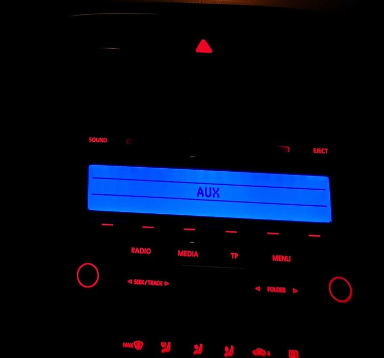 Rádio vw golf 6 (cd)