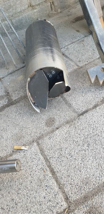 Wiertnica do kopania studni głębinowej , abisyńska