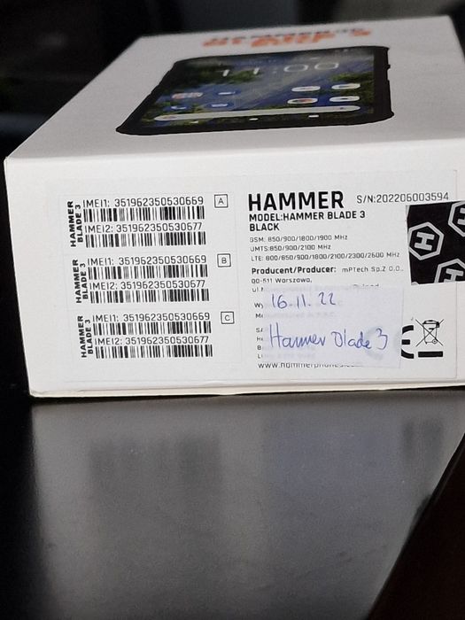 Smartfon Hammer Blade 3 eco