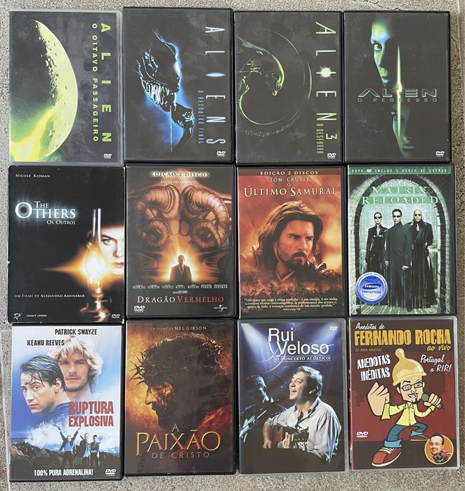 Dvd’s originais vários