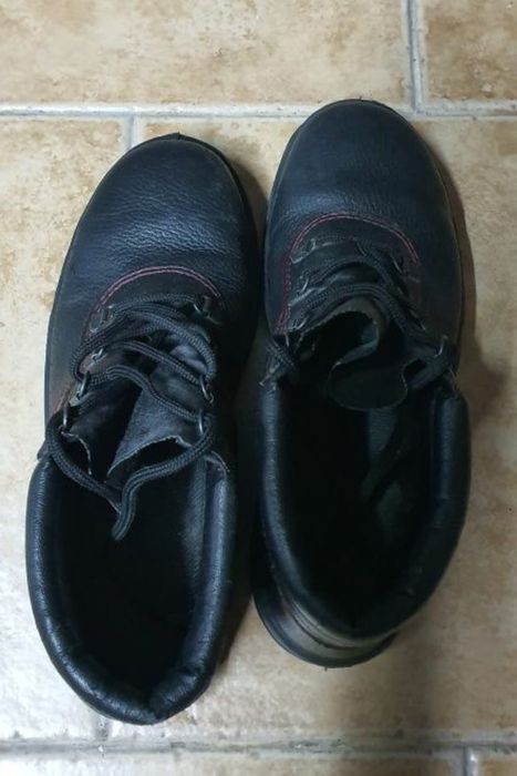 Bota de biqueira de aço