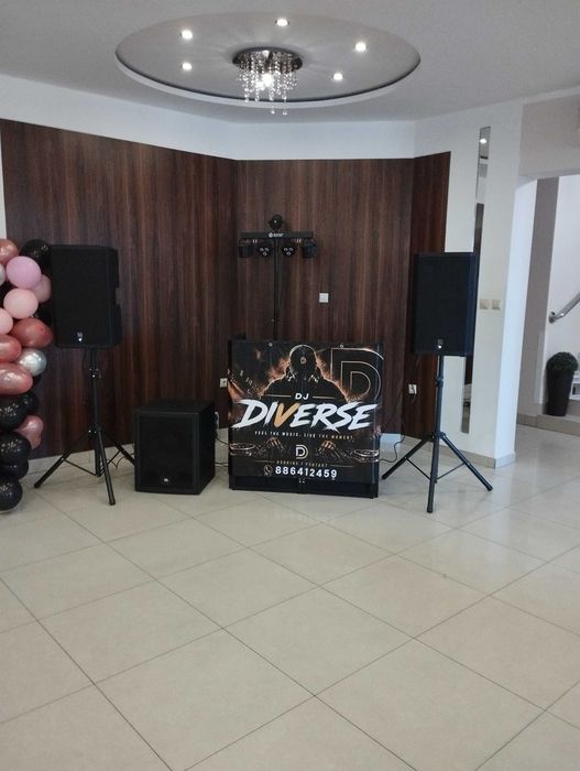 Dj diverse na  imprezy.Urodziny jubileusze,imprezy firmowe.