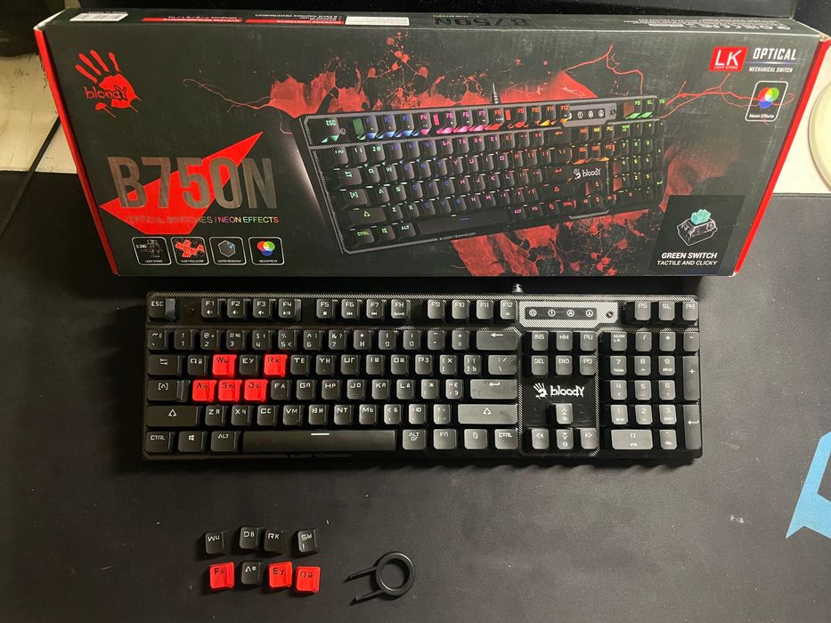 Клавіатура a4tech bloody b750n