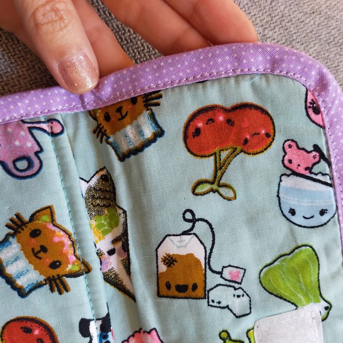 Capa para Tablet em tecido kawaii