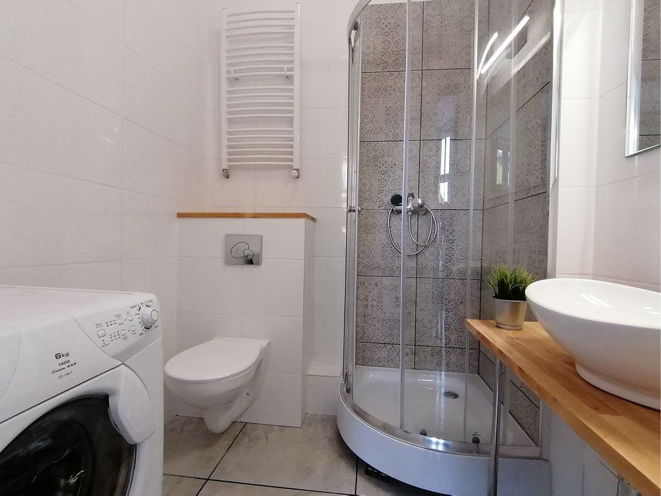 Mega Kawalerka Borowskiego 26 Centrum Loft Balkon Miejskie Ogrzewanie