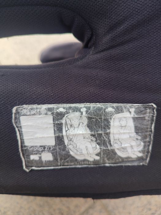 Cadeira auto tamanho 2/3 sem isofix