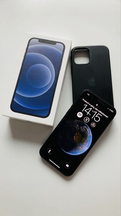 iPhone 12 64GB (czarny) stan bardzo dobry