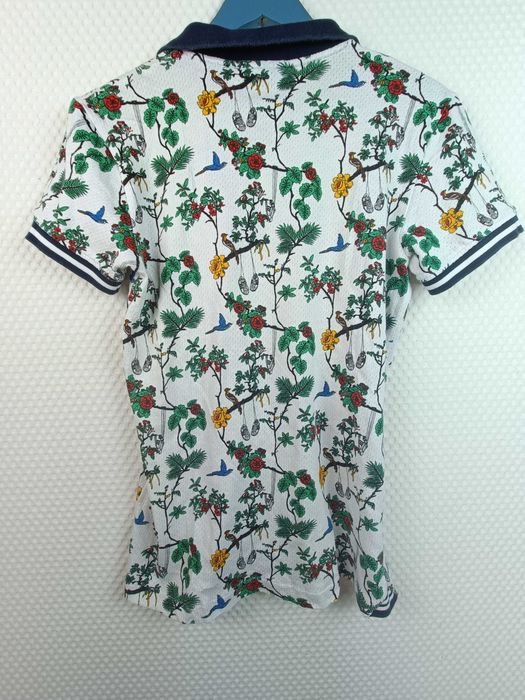 Adidas polo koszulka XS/S kwiaty męski