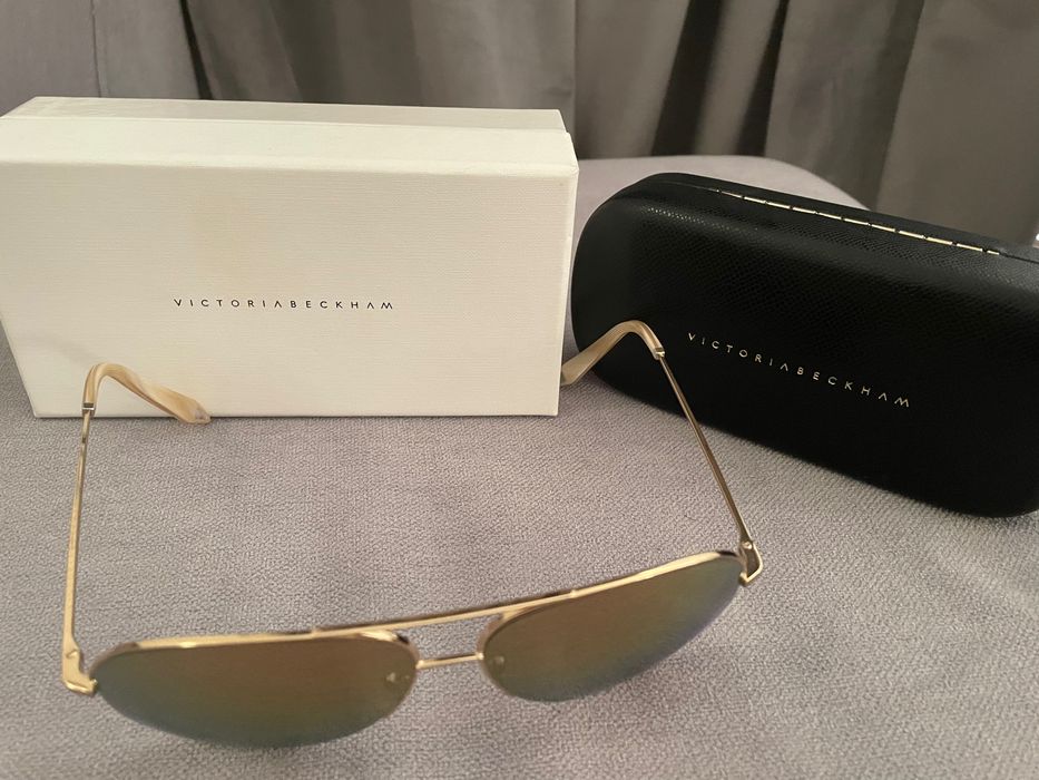 VICTORIA BECKHAM-aviator sunglasses -idealne.