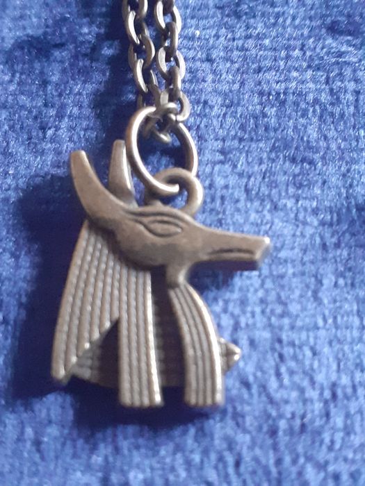 4 Corrente Egípto pingente Horus Anubis Faraó Nefertiti Coleção