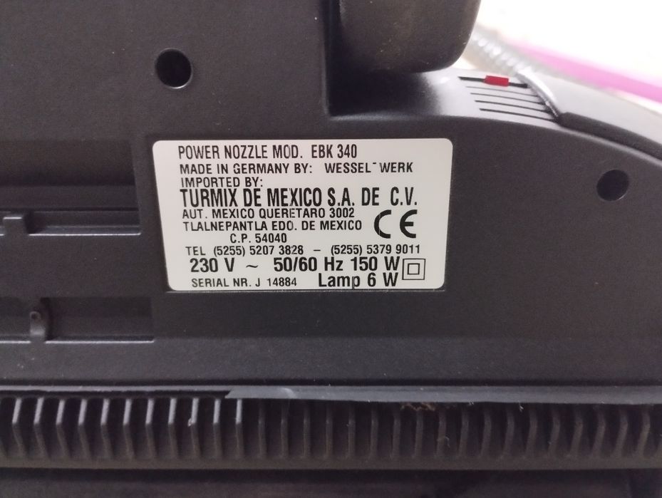 Vassoura motorizada Rainbow