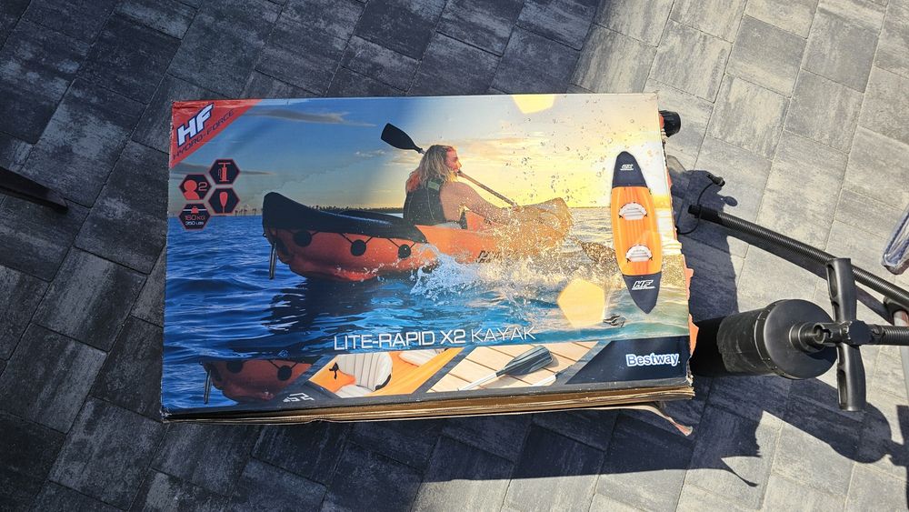 Kajak dmuchany Lite Rapid x2 bestway