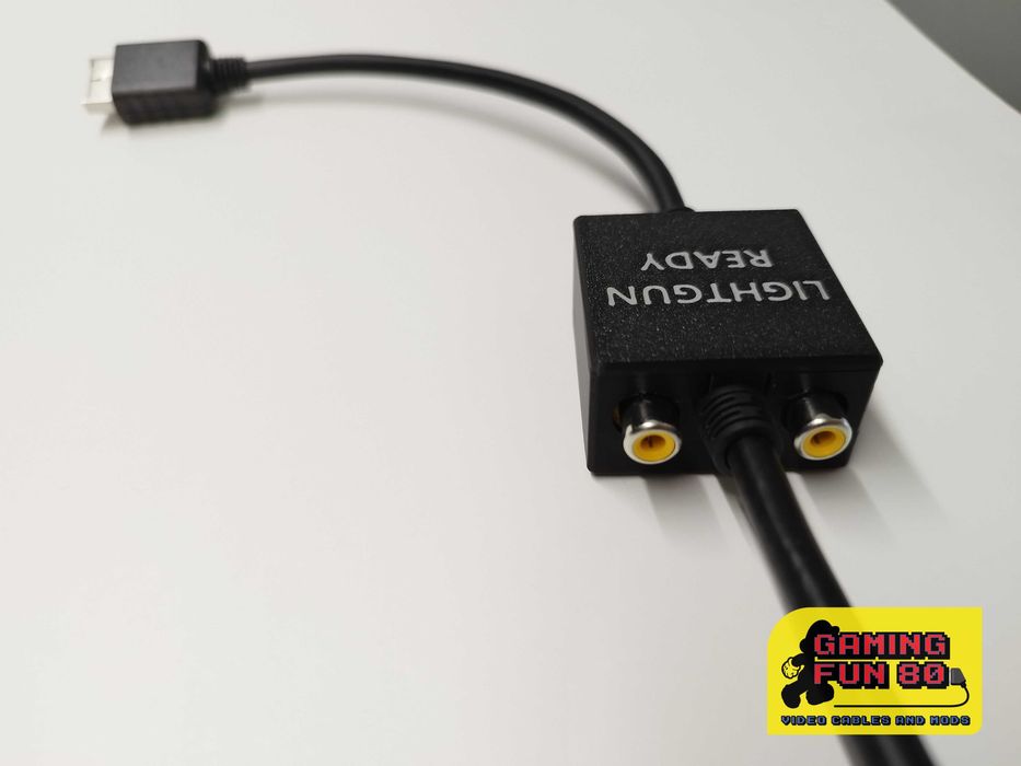 Sony Playstation 2 - Cabo Scart RGB Csync Guncon