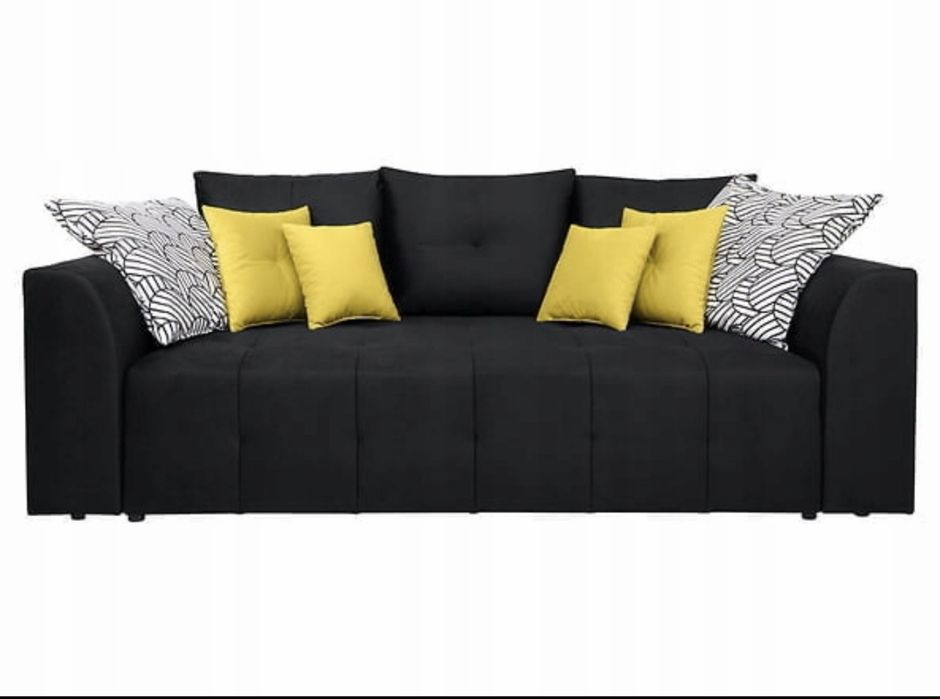 Sofa Royal IV Mega LUX 3DL Czarny