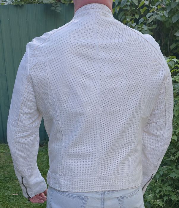 Мужская кожаная куртка Absolute Joy Италия