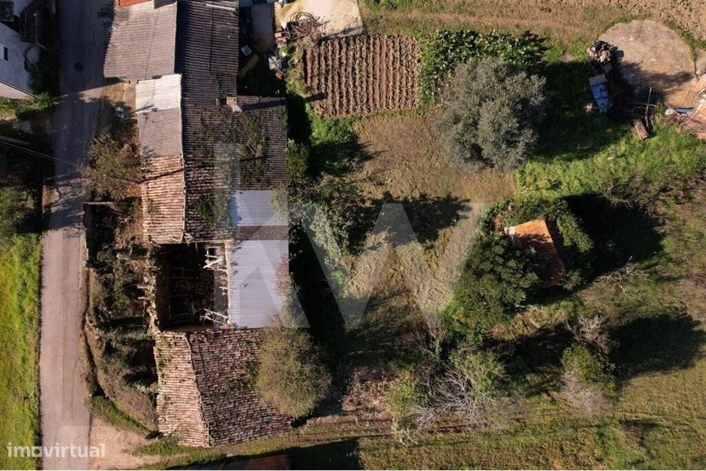 Moradia T2 para recuperar em Santo Ibério, Pombal, Leiria com terreno