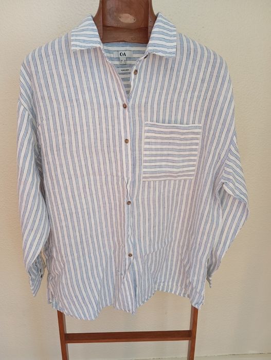 Camisa linho XL 40