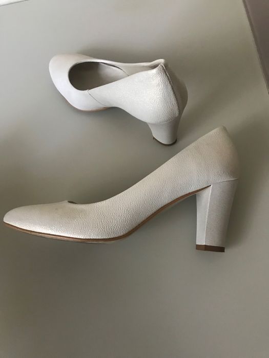 Туфли белые свадебные