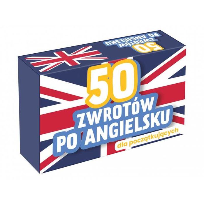 KANGUR 50 ZWROTÓW PO ANGIELSKU dla początkujących MINI Podróżna