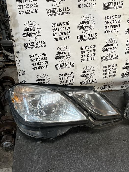 Фара передня права ліва мерседес е212, w212 єшка до рестайл