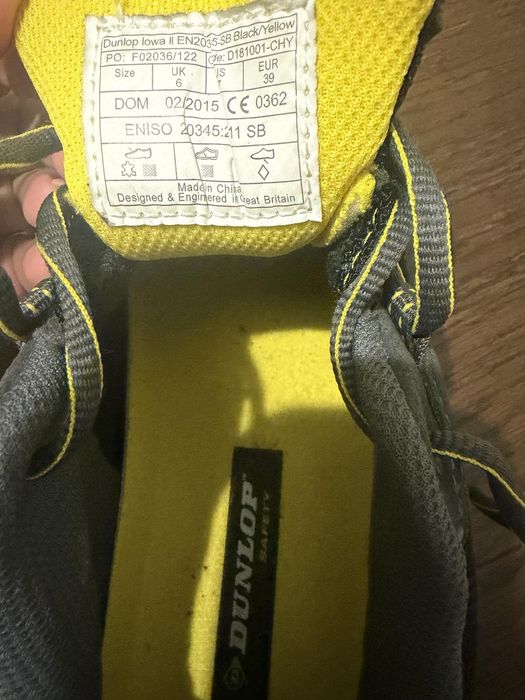 Робочі черевики 39розмір