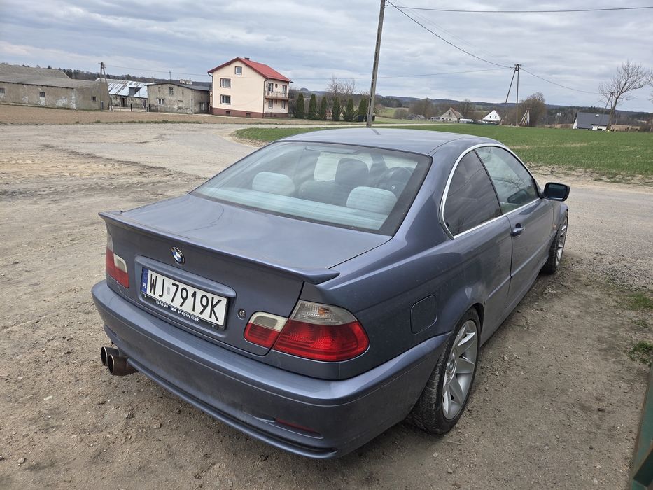Bmw e46 coupe 3.0lpg zdrowa