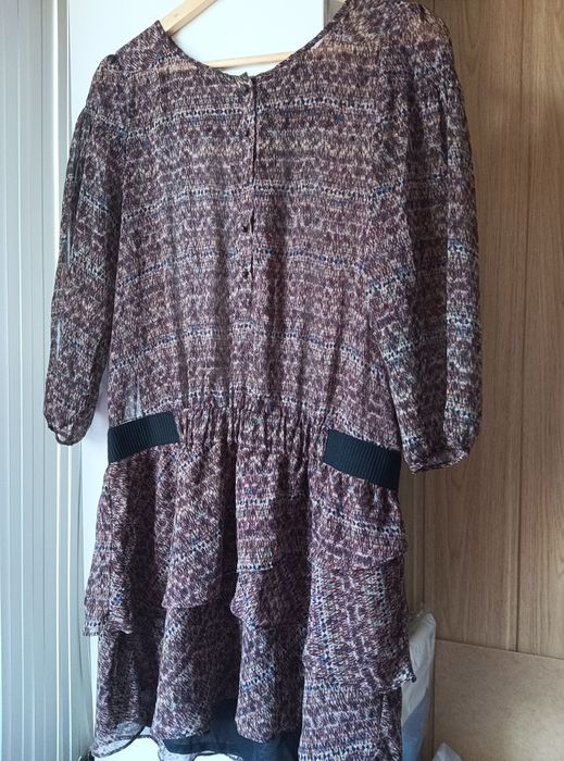 Vestido Zara cintura baixa