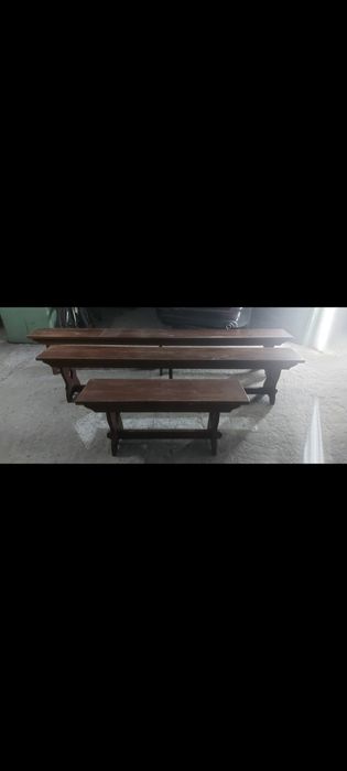 Bancos tipo igreja