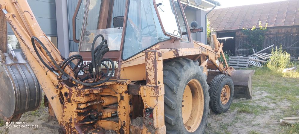 Koparko ładowarka Case 580 G oryginał jcb