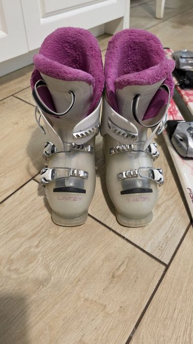 Zestaw narty Fischer i buty Lange 20-20.5 cm.