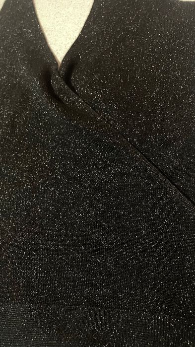 вечірній топ з блискітками