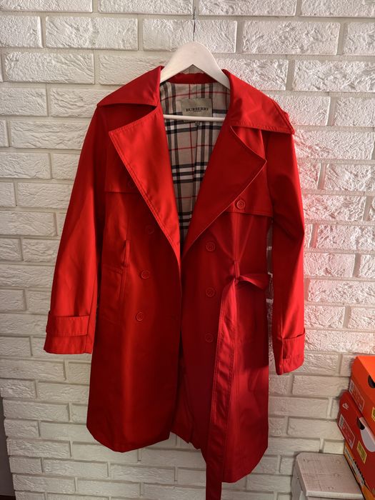 Płaszcz Burberry Red