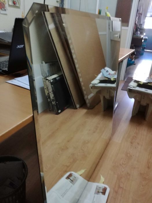 Espelho quadrado c/ bisel