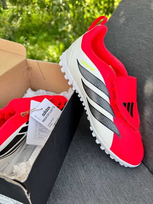 Детские сороконожки на резинках Adidas Predator 34/35/36р
