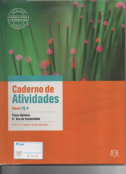 Novo FQ 8 (Manual e Caderno de atividades)