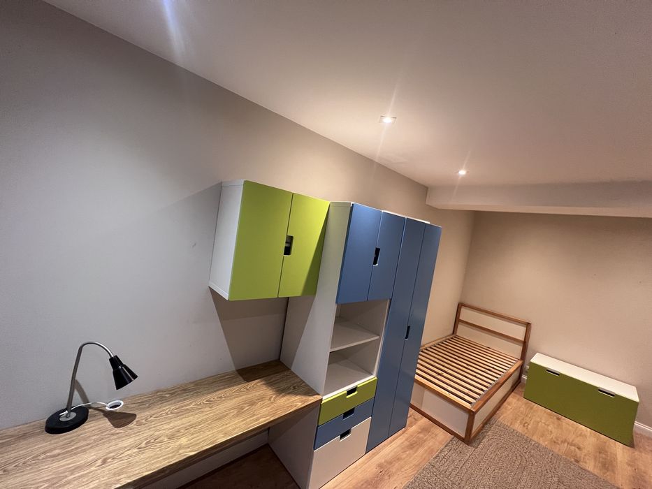 Meble dzieciece Ikea Stuva + rama łóżka