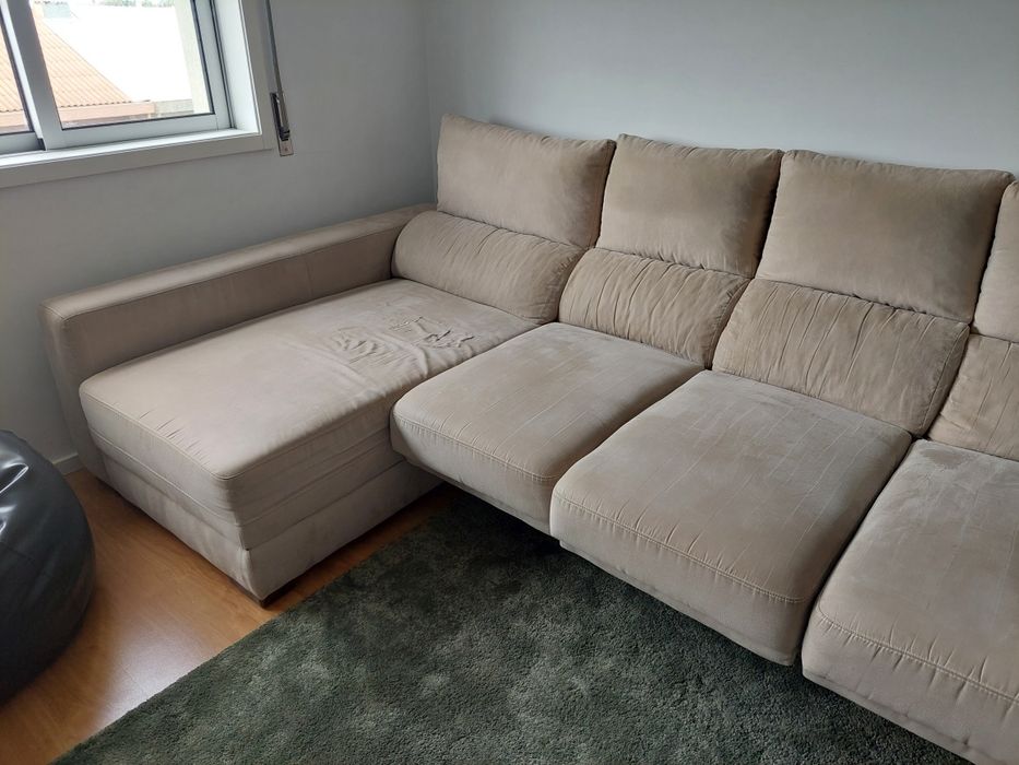 Sofá Chaise longue Argos Conforama