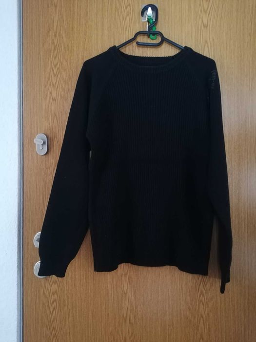 SWETER SECURITY, czarny, rozmiar M