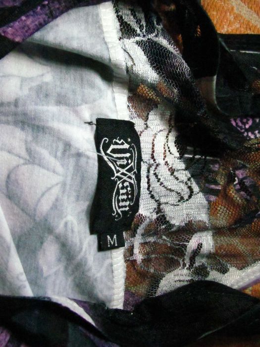 Майка, или короткое платье Santa Muerte.скелет,готика