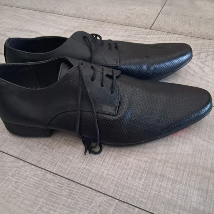 Męskie buty ze skóry Next
