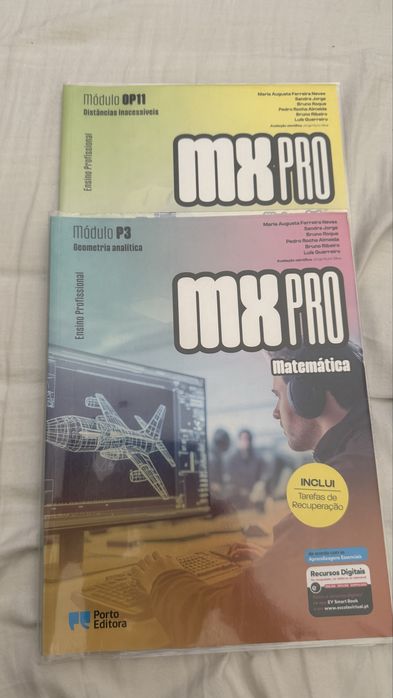 Manuais de Matemática (P3, P4 e OP11) 11 ano