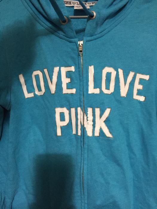 кофта толстовка батник свитшот Victoria Secret Виктория Сикрет Pink