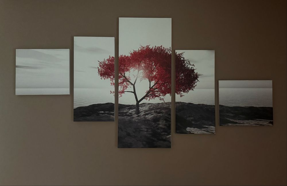 Obraz 5 - częściowy 100x200 cm