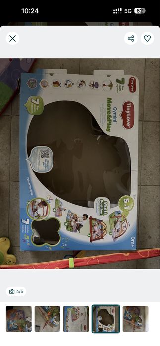 Parque infantil ginásio de bebé de marca, novo e super didático