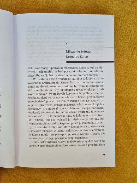 Orhan Pamuk "Śnieg"