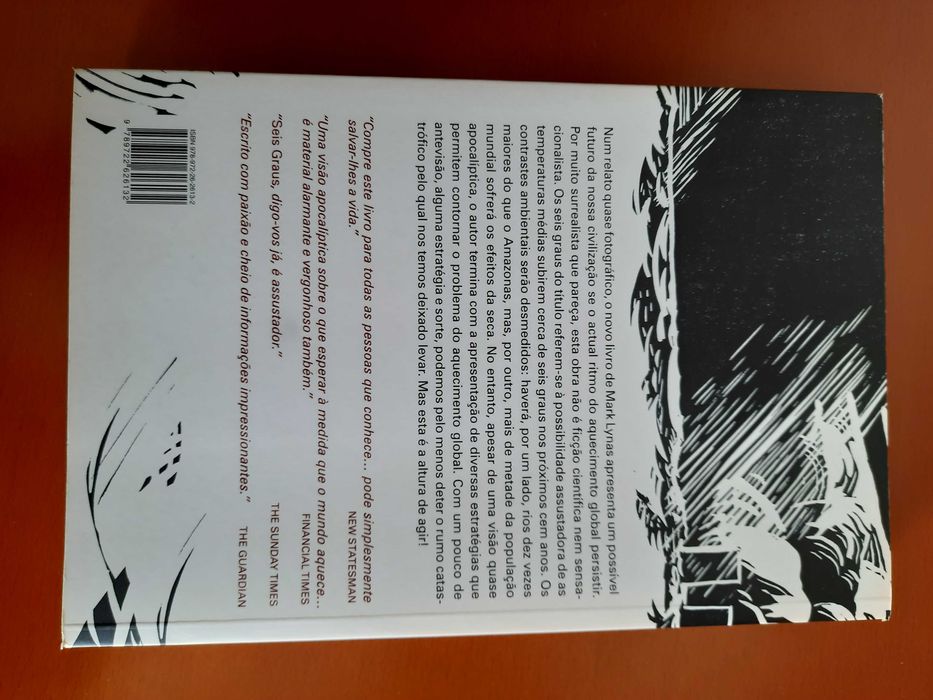Livro Seis Graus – O Nosso Futuro Num Planeta em Aquecimento
