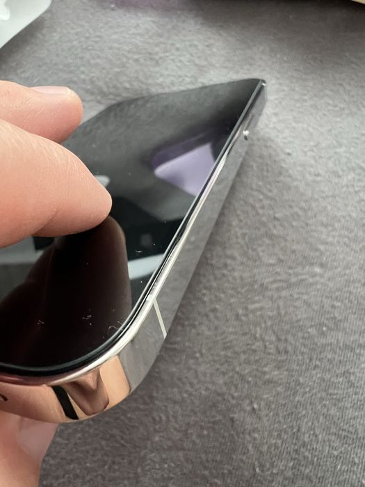 Apple iphone 13 pro biały silver 128gb stan idealny Nie(12,14,15,16)
