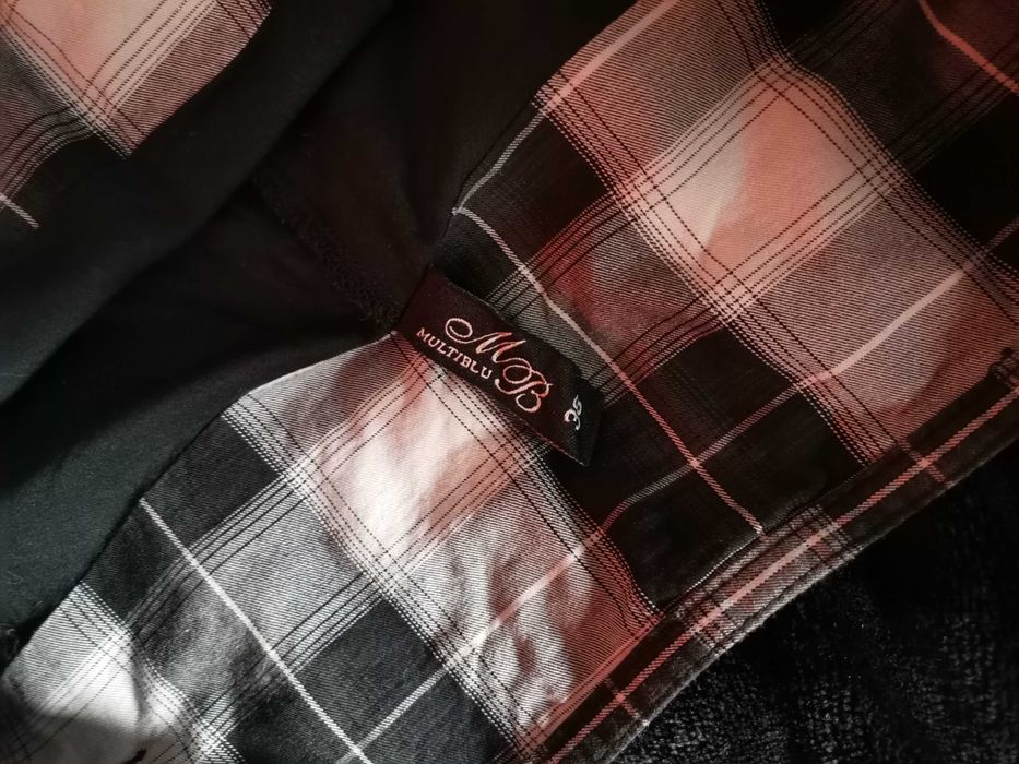 Spódnica czarno szara