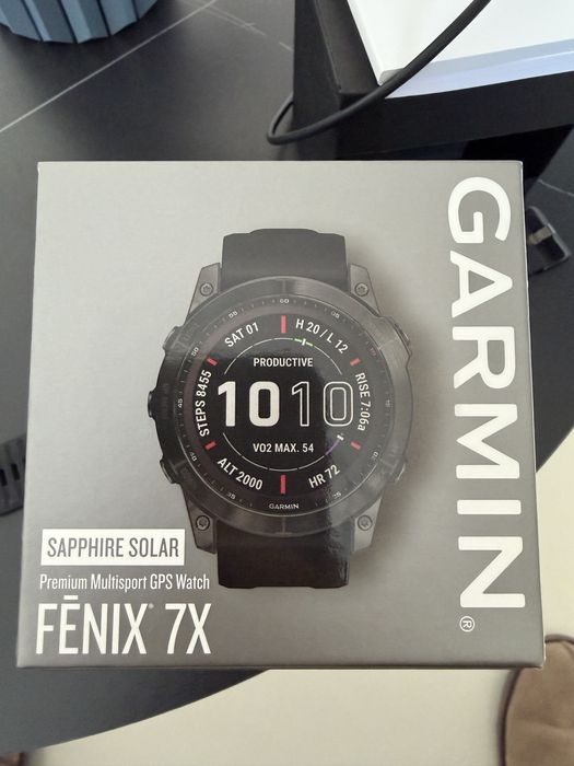 Garmin Fenix 7X Sapphire Solar Tytan