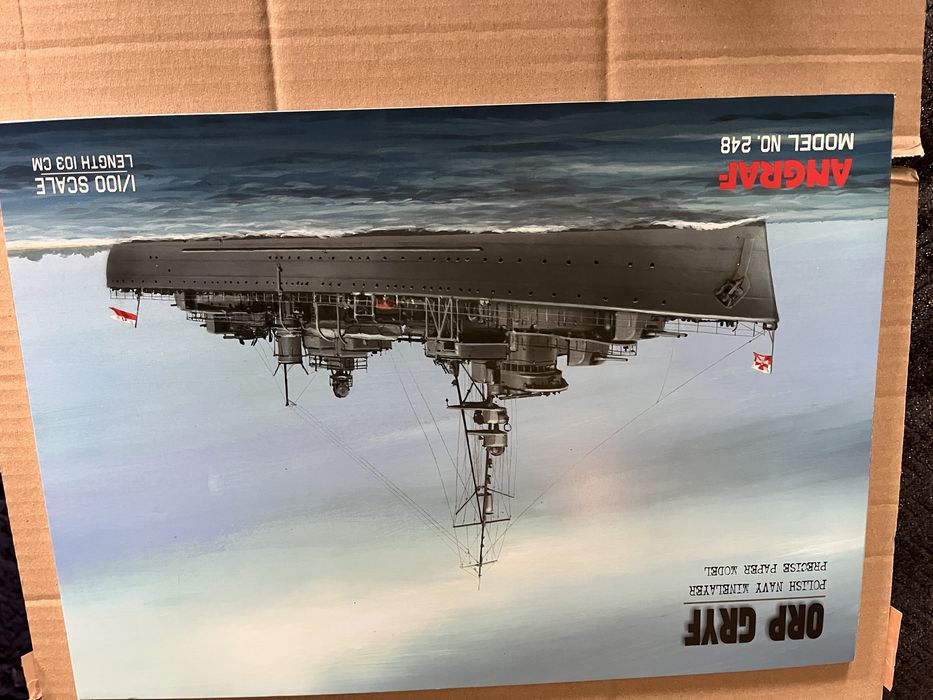 Model ORP Gryf  anagraf 1:100 offset